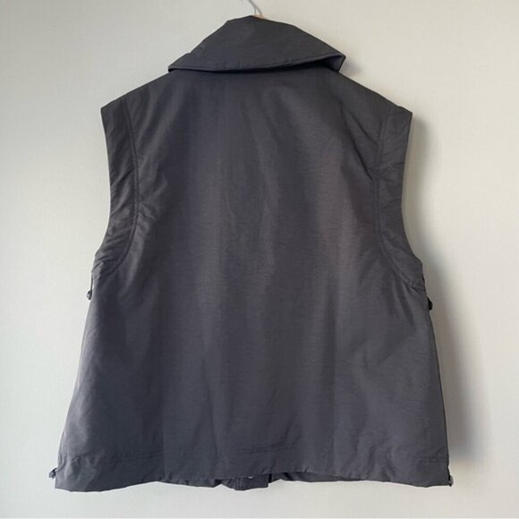 GREY LAB Snap Button Boxy Puffer Vest Size M - Picture 7 of 10